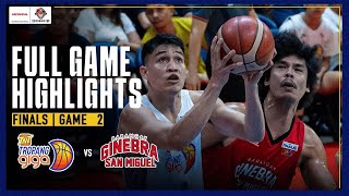 BRGY GINEBRA vs TNT  FULL GAME 2 FINALS HIGHLIGHTS  PBA SEASON 49 GOVERNORS CUP  OCT 30 2024 [upl. by Alarice]