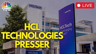 HCLTech Presser  N18L  CNBC TV18 [upl. by Kristianson]