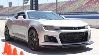 2017 Chevrolet Camaro ZL1 Acceleration  Braking [upl. by Leihcar596]