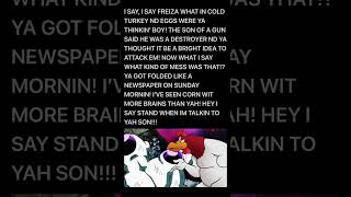 I SAY I SAY FRIEZA WHAT IN COLD TURKEYfoghorn frieza dragonball memes [upl. by Merrell]