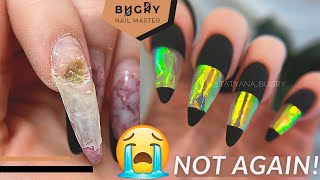 😭 THE TERRIBLE GREENIES ARE BACK  Restoring My Nails From Bacteria Transformation [upl. by Haye]