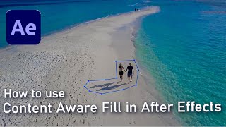 After Effects Content Aware Fill  How to Use Content Aware Fill Part1 Hindi [upl. by Barbra202]