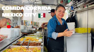 LA MEJOR COMIDA CORRIDA EN LA CDMX 🇲🇽 mexico guisado cdmx streetfood foodtravel [upl. by Anilatsyrc]