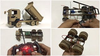 Creative Idea With RC Homemade How to Make a Powerful RC Truck by Yourself Very Easy and Fast [upl. by Zennie]