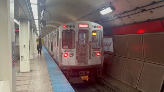 CTA Red Line Ride From 63rd To Jackson CTA 5000 Series Bombardier 20092015 5224 9124 [upl. by Dorca619]