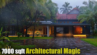 7000 sqft Architectural കൺസെപ്റ്കളുടെ ഭണ്ടാരമായ ഒരു സ്വപ്ന വീട് [upl. by Henrieta]