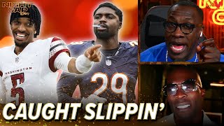 Unc amp Ocho GO OFF on Bears DB for idiotic taunting leading to Commanders gamewinning TD  Nightcap [upl. by Ayrotal773]