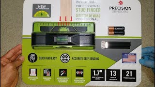 New PRECISION ProFinder 7000 Professional Stud Finder 13 Sensors [upl. by Madlin]