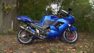 2007 Kawasaki ZX14 Motorcycle Experience Road Test [upl. by Harima]