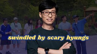 Yoo Jaesuk vs “Scary Hyungs” – Revisiting the Prank That Left Him Speechless 🎥🤣 [upl. by Roque]