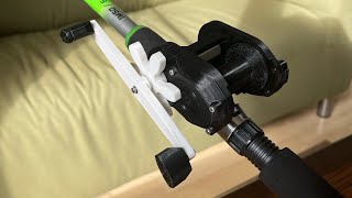 3D printed baitcaster Fishing reel assembly instructions turn subtiles on [upl. by Atirehc]