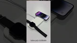 HOCO CQ5 3in1 Wireless Kablosuz Hızlı Şarj Standı TelefonKulaklıkApple watch [upl. by Gilbert]