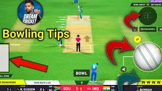 Dream cricket 24 bowling tips  How to take wicket in dream cricket 2024  wicket kaise le DC 24 [upl. by Say]