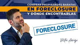 Foreclosure Que es Como y donde conseguir casas baratas [upl. by Zenitram26]