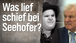 Was lief schief im Leben von Horst Seehofer  extra 3  NDR [upl. by Lilias]