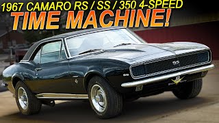 1967 Chevrolet Camaro RS SS 350 4Speed Time Capsule Muscle Car Of The Week [upl. by Krystal]