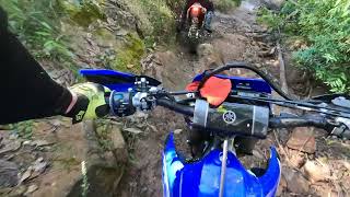 WR 450 2023 TRAIL BIKE RIDING NOWRA MINTBUSH AND BASSWOOD [upl. by Garlan814]