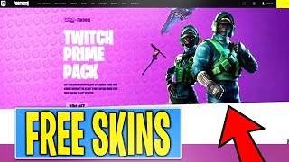 FREE quotTWITCH PRIME PACK 3quot in Fortnite FREE SKIN PACK  Fortnite Battle Royale [upl. by Jones942]