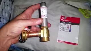 Unboxing  sioux chief water arrestor [upl. by Heiney]