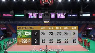 NCAA Season 99 Mens Volleyball  Benilde Blazers vs San Sebastian Stags [upl. by Eimia]