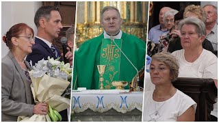 STARA WIEŚ Uroczyste objęcie urzędu proboszcza przez o Mirosława Bożka SJ [upl. by Adnof]