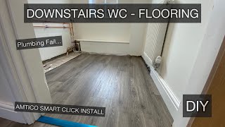 Amtico Flooring Install amp Finishing Touches Started  DIY Journey [upl. by Olgnaed]