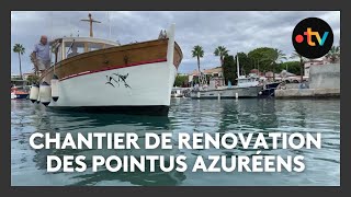 Des passionnés rénovent des pointus de la Côte dAzur [upl. by Anilra]