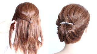 😍 EASY Elegant Hairstyles with ponytails 😍 Hairstyle Transformations [upl. by Eisele]