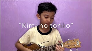 Summertime “kimi no toriko”  Cinnamons X Evening Cinema short ukulele cover [upl. by Kuo]