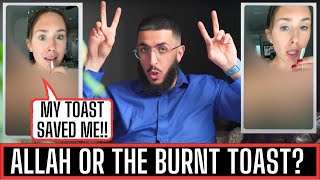 quotBURNT TOAST CAN SAVE YOUR LIFEquot  MUSLIM REACTS [upl. by Adnarim907]