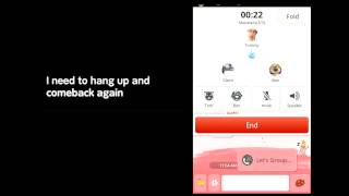 How to make free Group Call in KakaoTalk [upl. by Jezrdna]