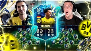 Momentum und Verzweiflung 😂🤬 FIFA 22  TOTS ADEYEMI BVB Squad Builder Battle 🔥🔥 [upl. by Iznil723]