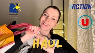 ASMR  Haul Emmaüs Action Super U  Attention ça risque de devenir ta vidéo préférée [upl. by Olds]