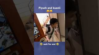 Piyush and kuanli 😝 sourav Joshi vlogs [upl. by Ennovy]