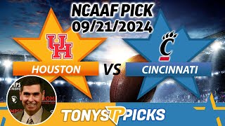 Houston vs Cincinnati Pick 92124 NCAAF Week 4 Predictions [upl. by Nosoj]