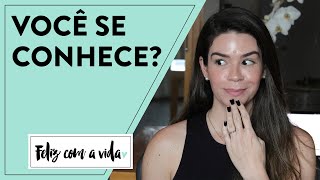 AUTOCONHECIMENTO A PERGUNTA QUE VAI TE AJUDAR A SE CONHECER MELHOR [upl. by Adnal680]