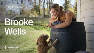 A Day in the Life of Brooke Wells 8x CrossFit Games Athlete  Ice Barrel [upl. by Kelli]