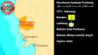 Kesultanan Pontianak  Data Sejarah  Kesultanan Nusantara [upl. by Beaston]