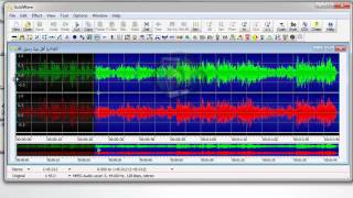 How to cut mp3 audio files to make ringtones using GoldWave [upl. by Nemrak871]