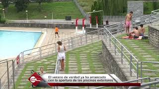 LAS PISCINAS EXTERIORES DE BILBAO KIROLAK YA ESTÁN ABIERTAS [upl. by Polash]