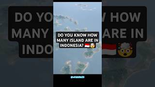 🌍 Did You Know How Many Islands Are in Indonesia 🏝️🌊  MindBlowing Facts [upl. by Animsay]