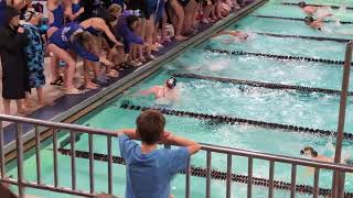 20240822 Margaret Seversen 50Fly Relay Split 2973 [upl. by Gnouhp]