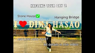 Haflong Tour Day 2Hanging BridgeStone houseI love Haflong view pointAssamese video viral [upl. by Atiekahs]