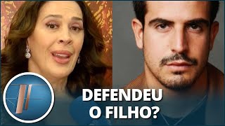 O que diz Claudia Raia sobre polêmica envolvendo filho Enzo Bruna Marquezine e João Guilherme [upl. by Nuhsar]