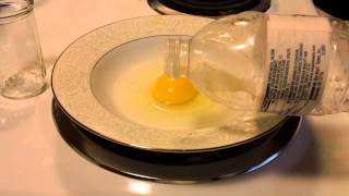 The Water Bottle Method For Separating Egg Yolks From Egg Whites [upl. by Lynd228]