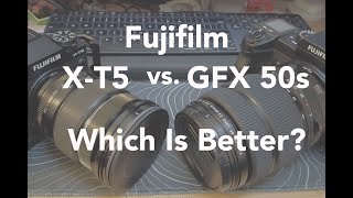 Fujifilm GFX vs XT5  Which is Better [upl. by Colley471]