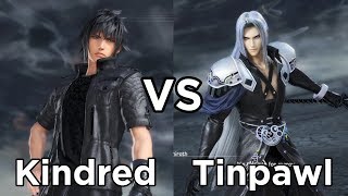 Dissidia Final Fantasy DFFNT  1v1 Noctis vs Sephiroth [upl. by Vedette]