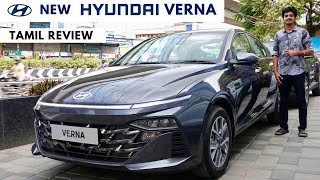 ALL NEW HYUNDAI VERNA  BEST IN SEGMENT   Detailed Tamil Review [upl. by Jilli]