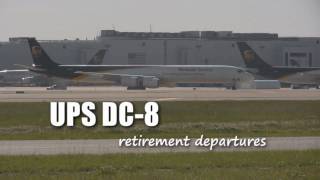 DC8 Retirement Flight UPS [upl. by Maure]