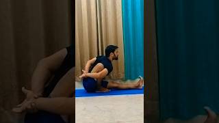 Marichyasanaleg stretchingspineshouldermotivation hathayogayogapractice [upl. by Edyak]